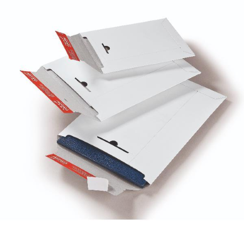 COLOMPAC BUSTA IN CARTONE 380X290X80 RIUTILIZZABILE BIANCO CONF 20 Pz.